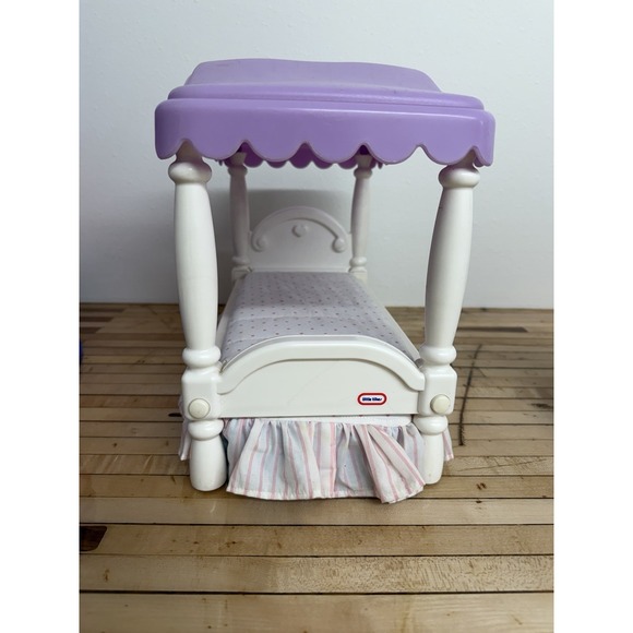 Little Tikes Other - Little Tikes My Size Barbie Doll Size Canopy Bed Vintage 1990's